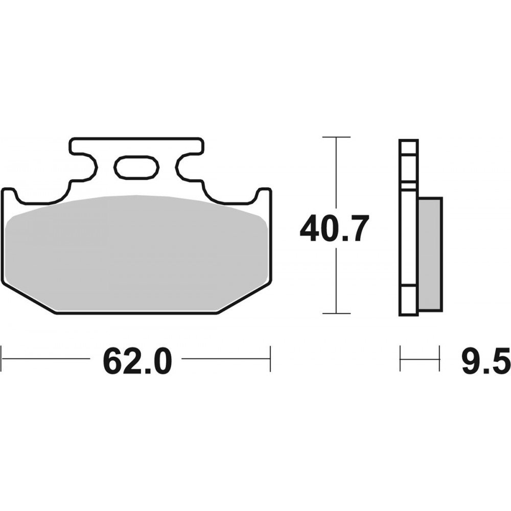 Klocki hamulcowe SBS 648RSI