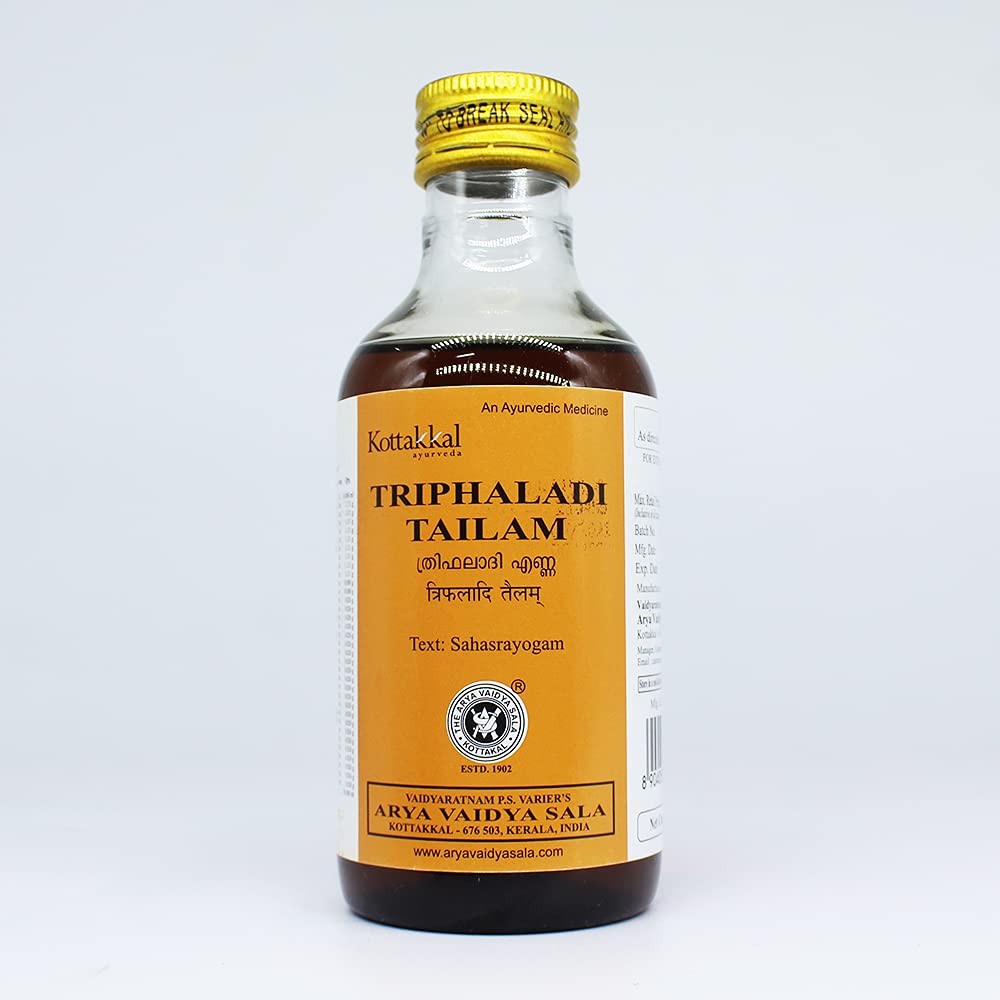 Thriphaladi Tailam-200ML, (Pack Of 1), Of Arya Vaidya Sala Kottakkal (B09C83NDZD) Amazon Price History, Amazon Price Tracker