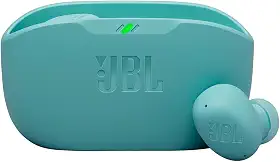JBL, Fone de Ouvido Sem Fio, JBL, Bluetooth, Wave Buds 2, Intra Auricular, Sem Fio, Resistente À Água e Poeira - Azul