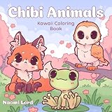 Chibi Animals: Kawaii Coloring Book