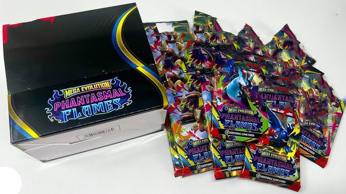 Image of Mega Evolutions Phantasmal Flames Booster Display Box 360 Cards