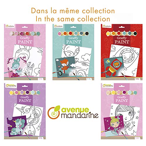 Avenue Mandarine PP021O -Set Graffy Paint con tela...
