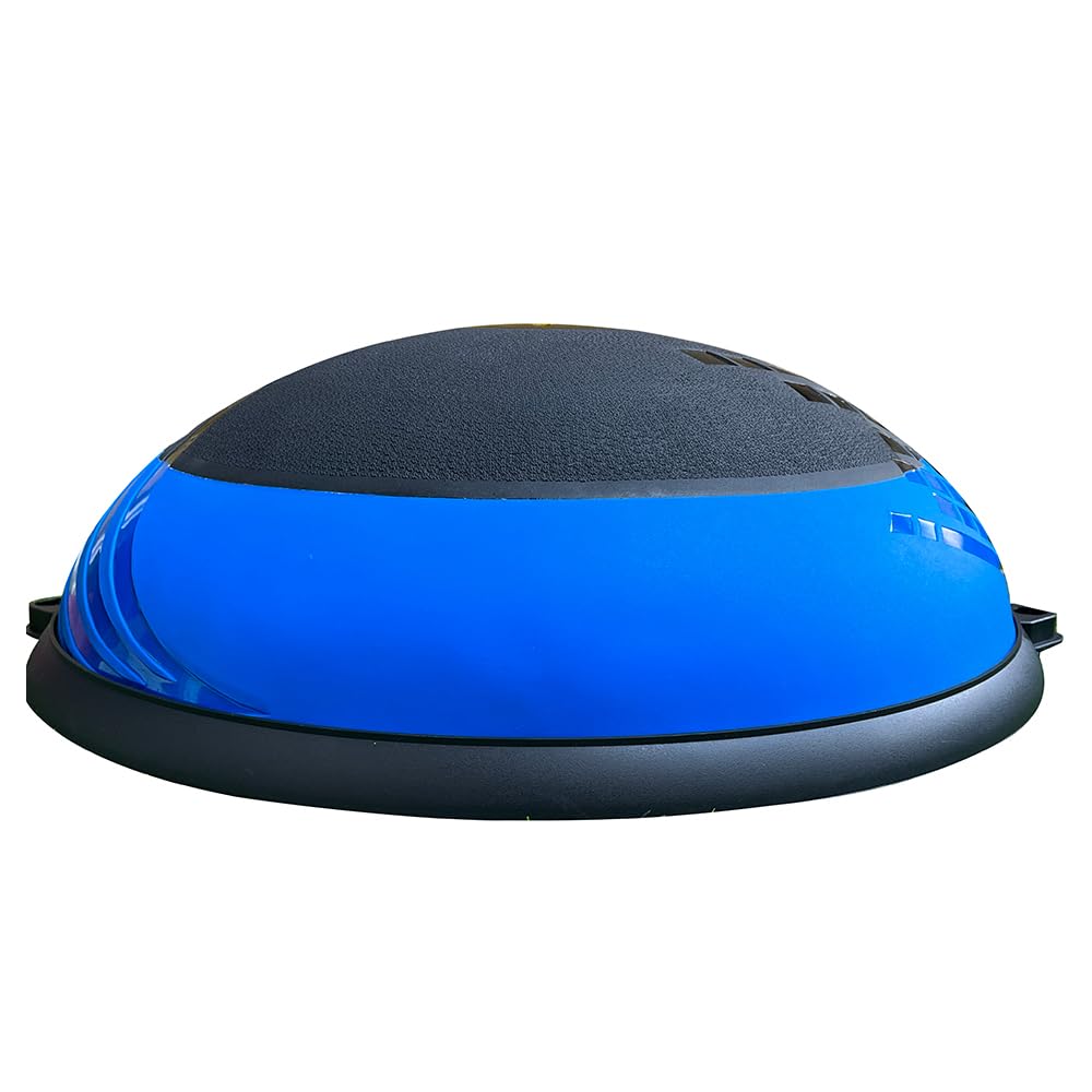 Genuineite Wave Speed Ball Semicircle Balance Ball for Gym Back and Abdominal Training Dia Blue | Balance Ball Half Exercise Ball with Tube and Foot Pump (Balance Ball) (B0D2TYSYQK) Amazon Price History, Amazon Price Tracker
