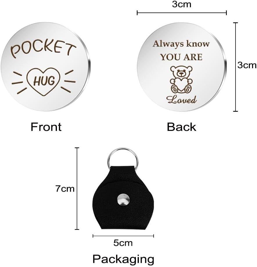 Pocket Hugs Inspirational Gifts Friendship Long Distance Gift Back to School Gifts image 2