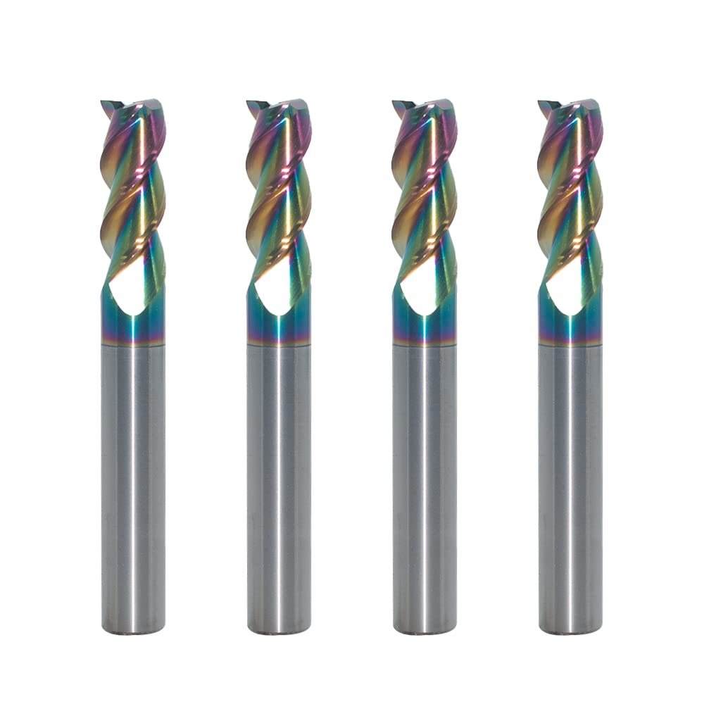 Carbide End Mill - 3 Flute, 3" OAL -11