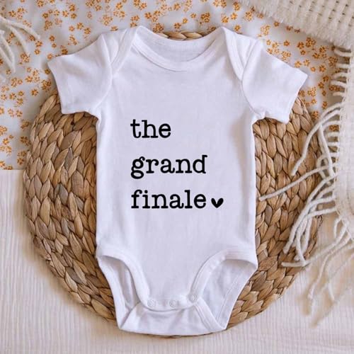 The Grand Finale Baby Bodysuit Last Baby Bodysuit Baby Announcement Bodysuit Baby Coming Soon Bodysuit Infant4