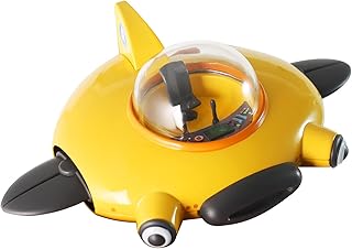 Cobalt Light GUP D Toy Compatible with Octonauts Toys, Oct GUP Metal Vehicle Rescue Ship Octopod Castle Barnacles Kwazii Shellington Tweak Dashi Peso Birthday Gifts for Kids