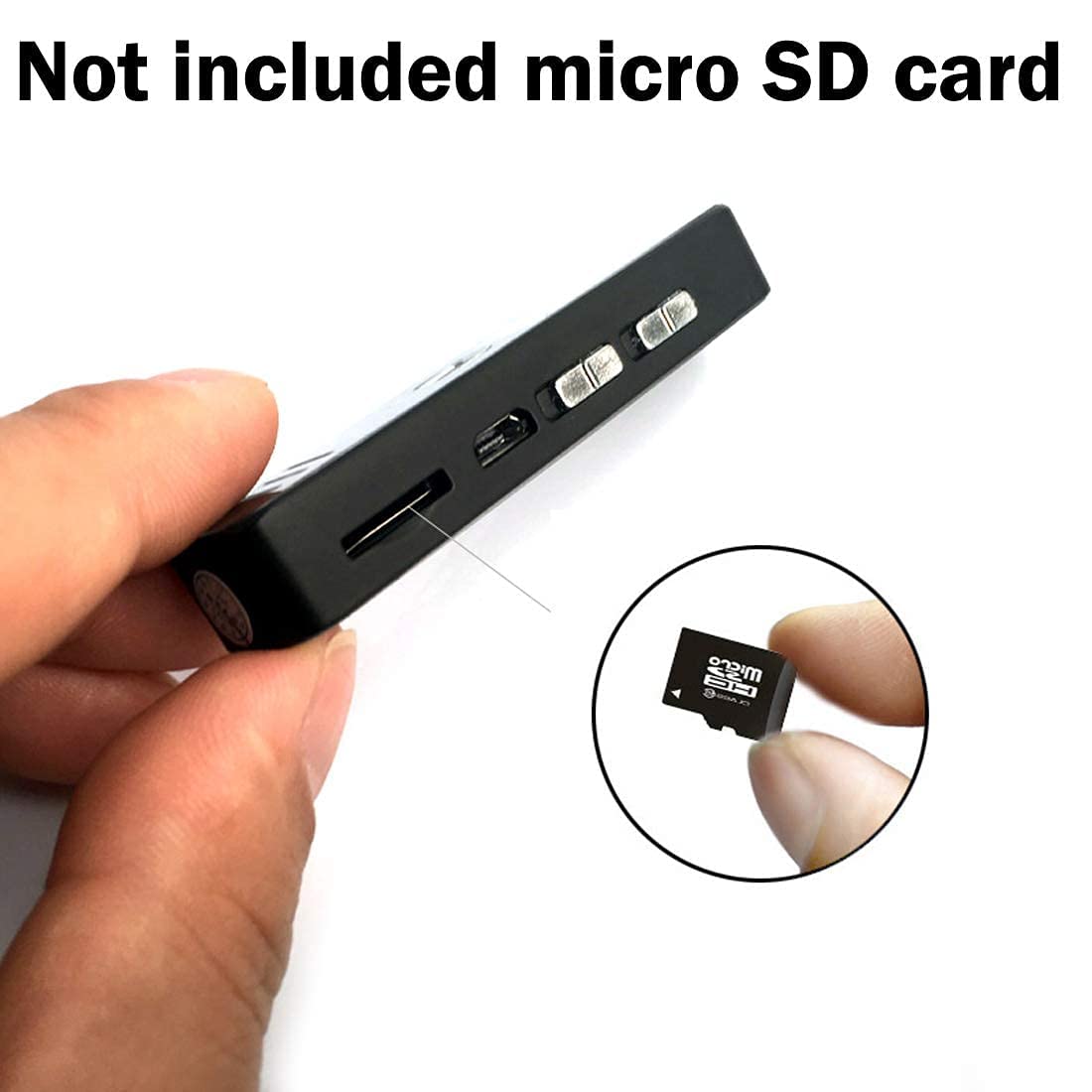 MAYUMI Mini Digital Voice Recorder of 32 GB Micro SD Card Supportable Professional Audio Recorder MP 3 Player TF Card Dictaphone Record Microphone Sound Recording Device. 3