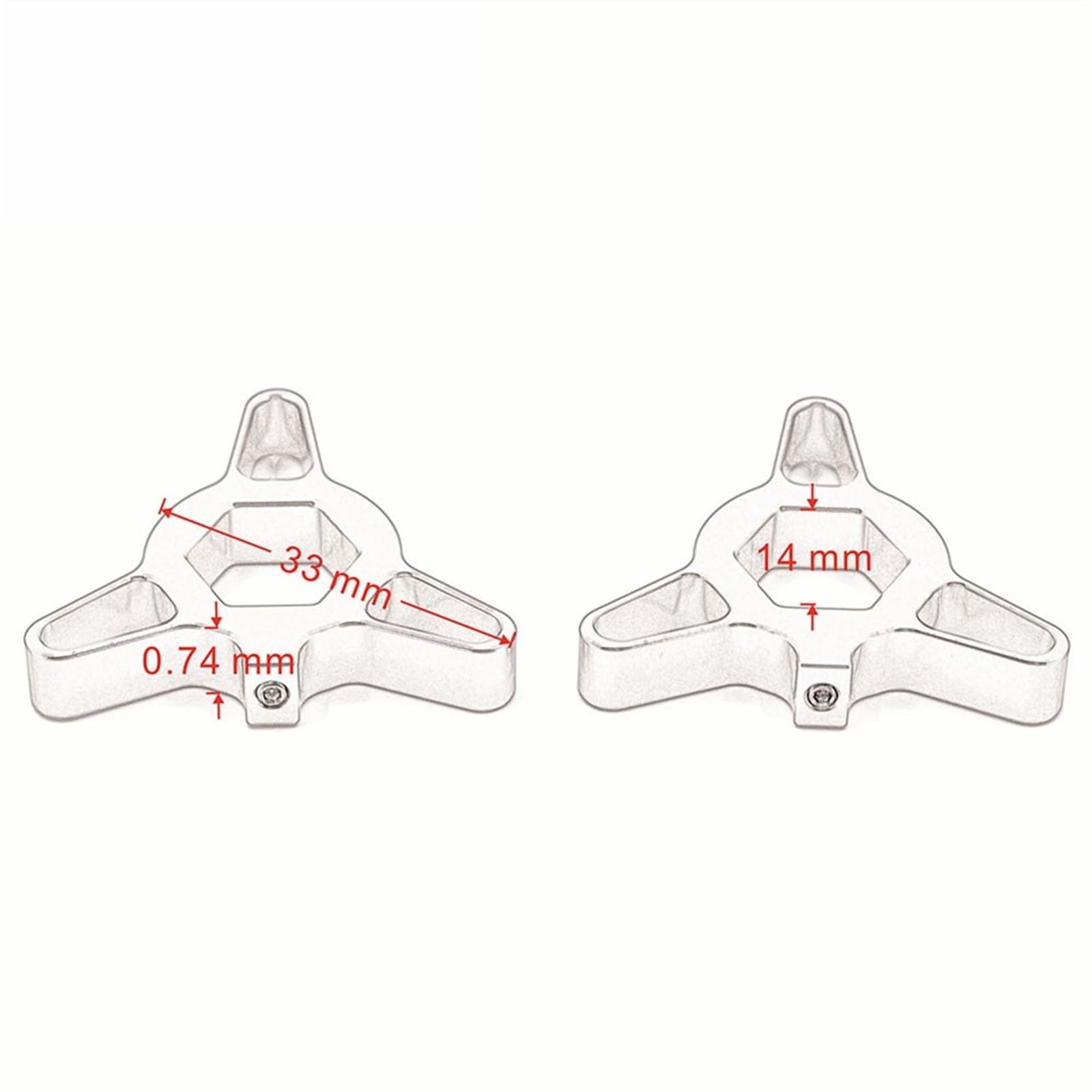 Generico Regolatori di precarico Forcella Anteriore Universale for Moto da Corsa 14mm 17mm 19mm 22mm compatibili con R1 R3