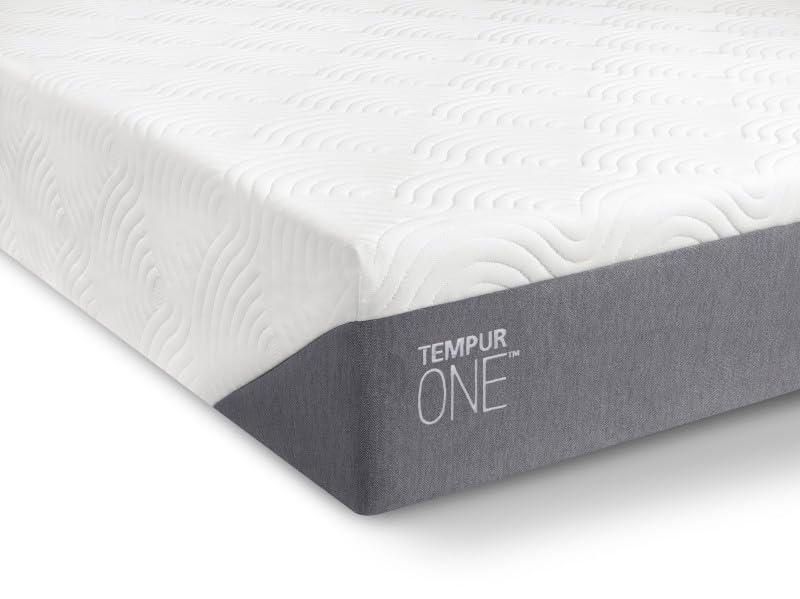 TempurOne Firm Mattress Super King Size 180 x 200 cm, 20 cm Thick Memory Foam Mattress, Washable Cover, 10 Year Mattress Guarantee