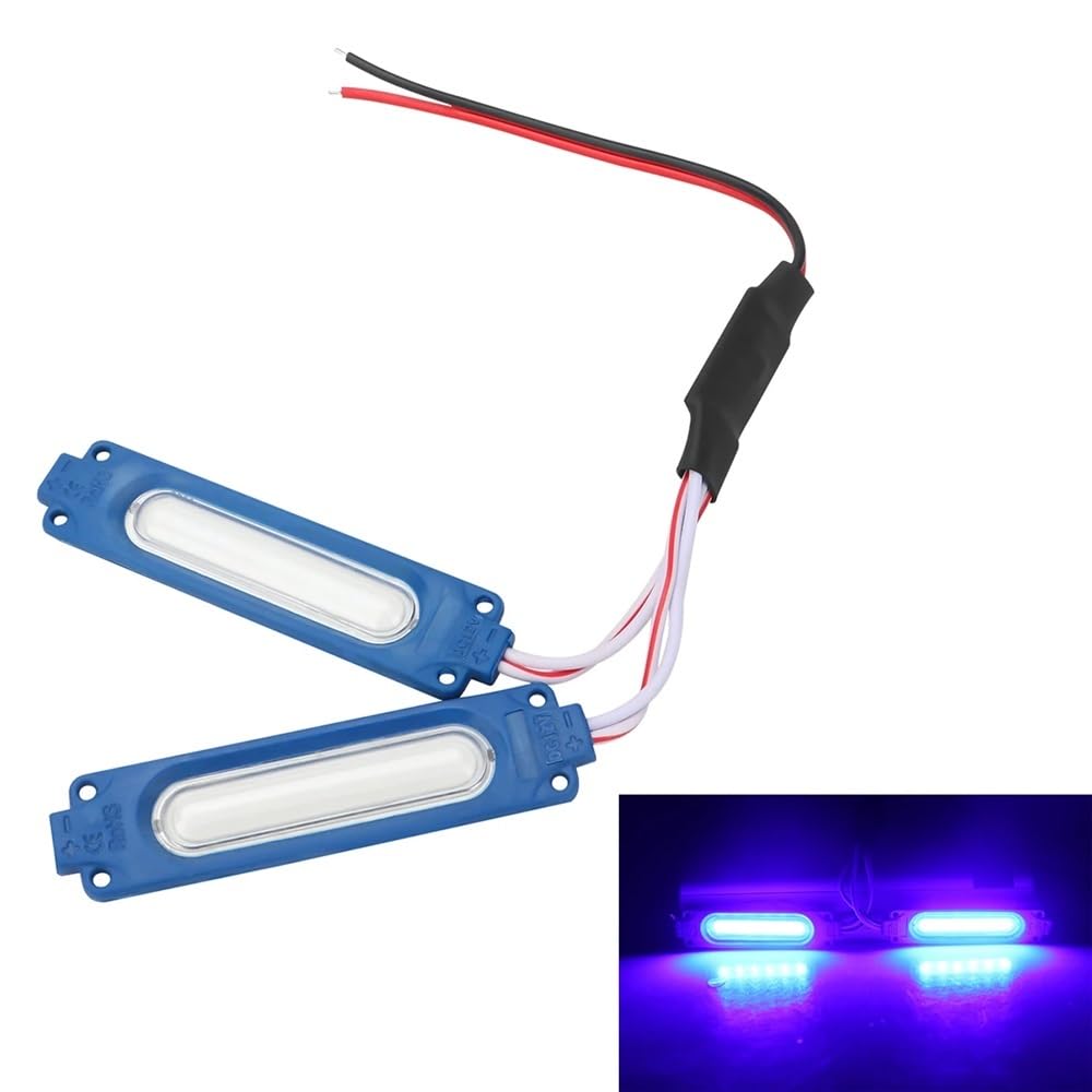 10 par motocykl rower tylne światło Flash Strobe awaryjne światło ostrzegawcze czerwony niebieski(White)