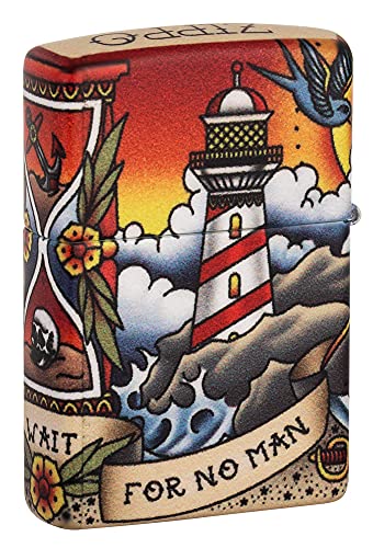 Zippo 540 Nautical Tattoo Design Pocket Lighter - Thumbnail 2