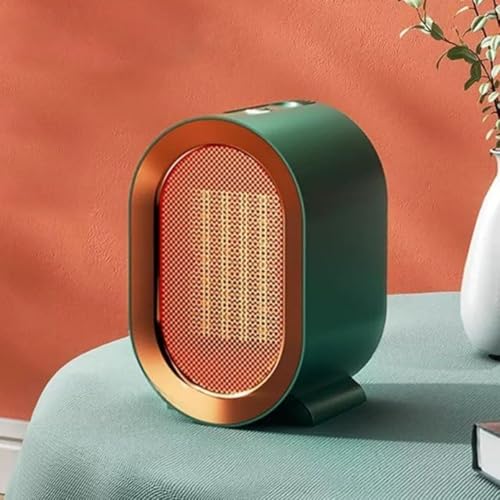 VoyageView充電式ヒーター、小型暖房器具、転倒時電源オフ、過熱保護、高風量、静音、軽量、ロッカールームヒーター、フットウォーマー、防寒、小型ミニ、オフィス、寝室、ロッカールームに最適 (C)