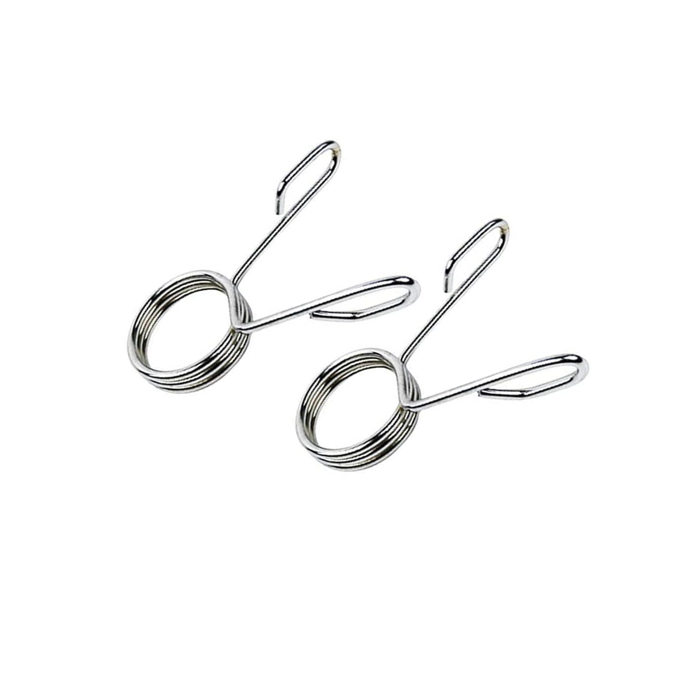UNBREAKABLE BULL Gym BAR Steel Locks for 3FT, 4FT, 5FT Bicep, Tricep Rod (Set of 6pc Collar Lock)-image-1