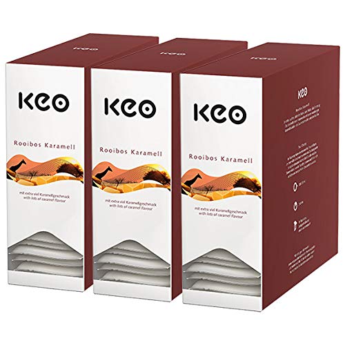 Keo Teachamp Kuvert Rooibos Karamell / 3er Pack