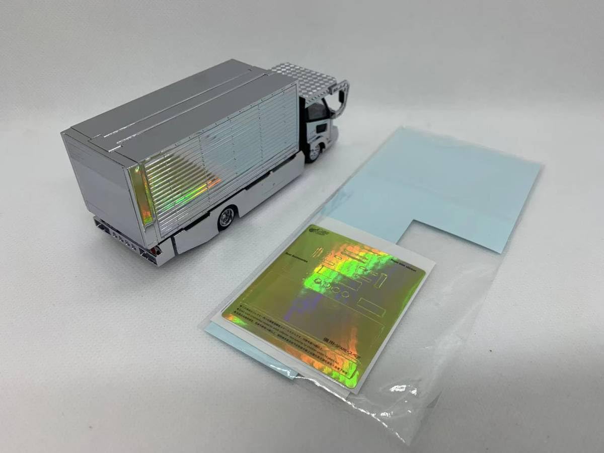 Dekotora 1:64スケール 銀メッキ仕上げ Dekotora 1:64スケール 銀メッキ仕上げ