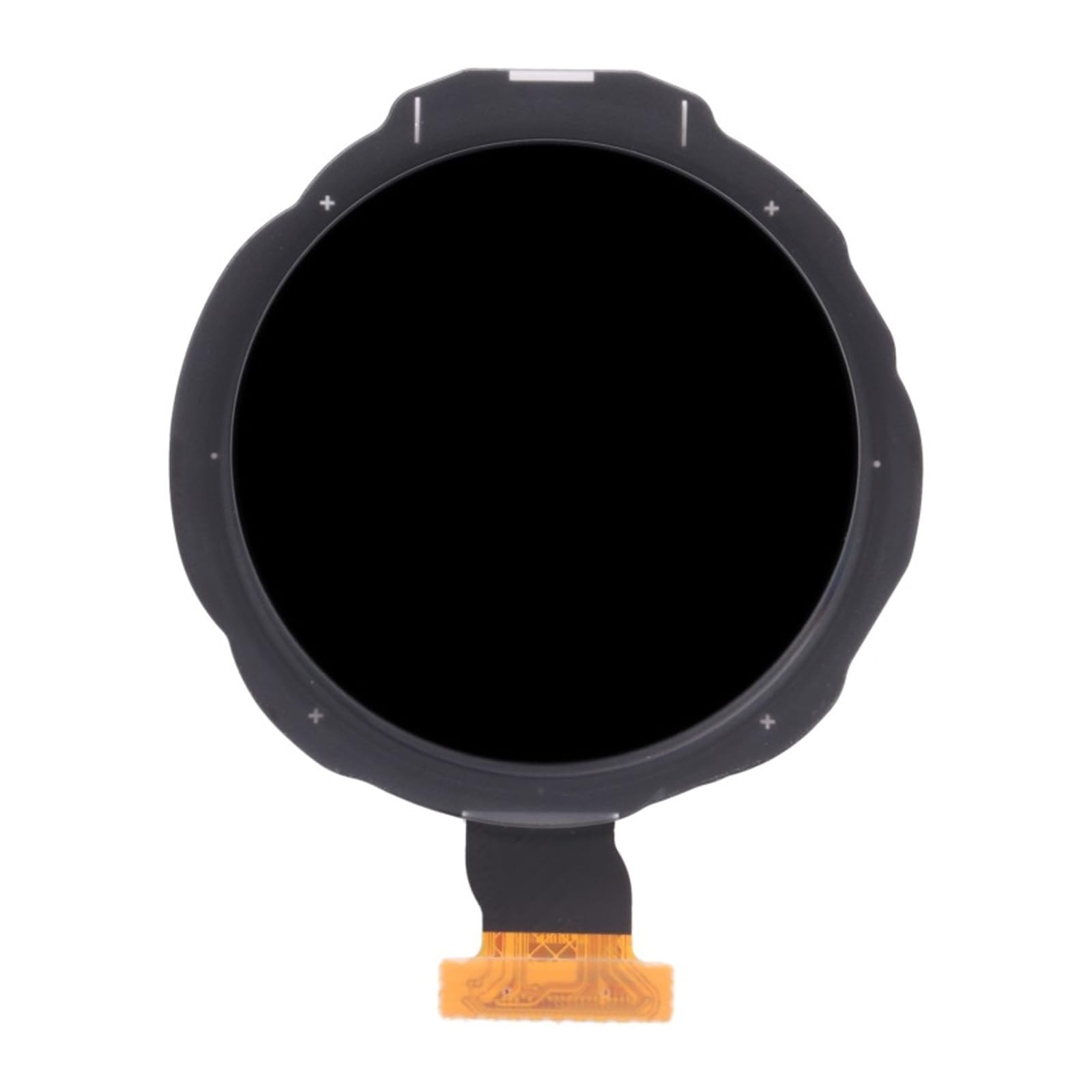 Antiurto Metallo Bordered Touch Responsive Panel Screen Digitizer Sostituzione per Orologio 46mm R800 Vetro a Prova di Impronte Digitali Smartwatch Touch Panel