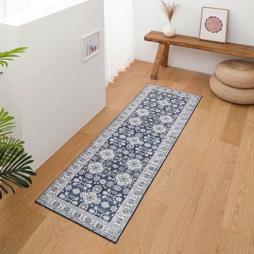 VK VK·LIVING 2x6 Machine Washable Rug Vintage Floral Runner Area Rugs - image 6
