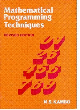 Buy Mathematical Programming Techniques Book Online at Low Prices in ...
