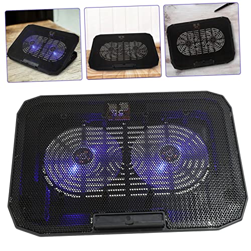 Base portátil para laptop con ventilador ajustable HOMSFOU miniatura 6
