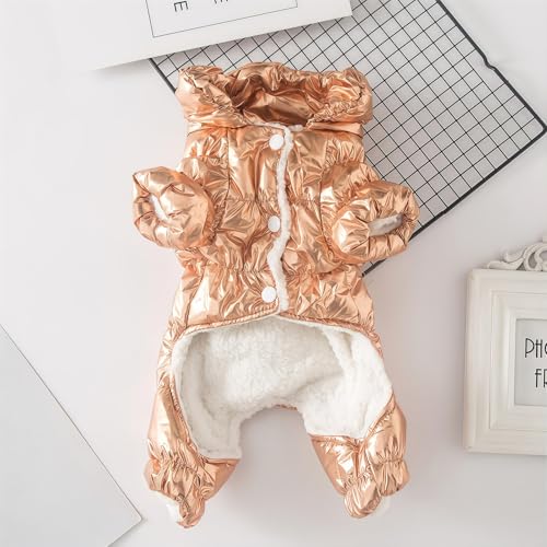 Abrigo de invierno para perro resistente al viento con proteccion termica 3