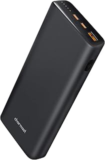 Charmast Powerbank 23800mAh PD 65W Power Delivery USB C Externer Akku Quick Charge 3.0 Ladegerät kompatibel mit Laptop Mac...