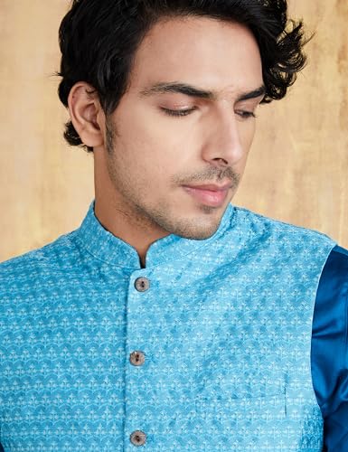 Image of Amazon Brand - Symbol Men Lightweight Nehru Jacket