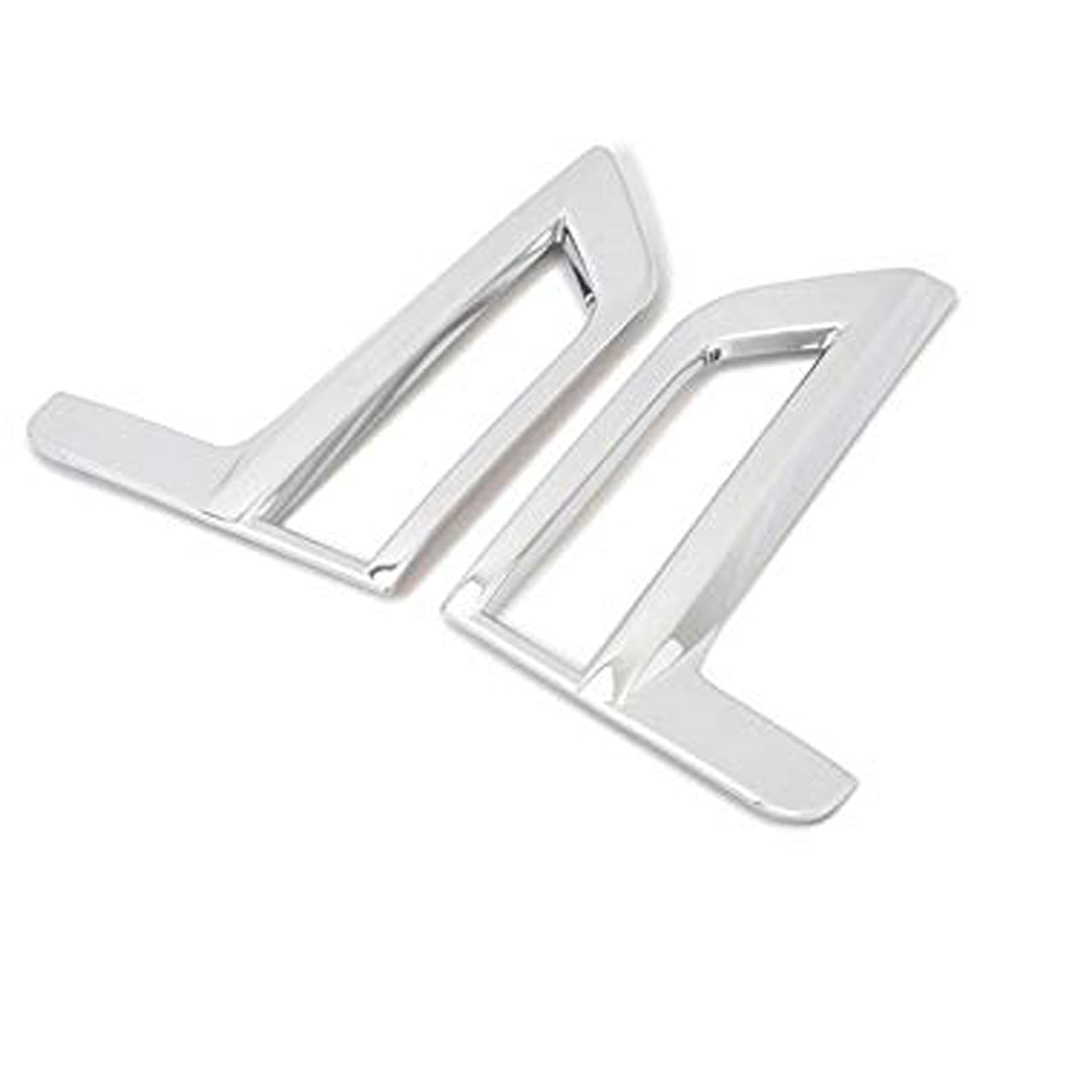 ITrims 2017 2018 2019 2020 2021 for Nissan Rogue X-Trail Car Accessories Fog Light Lamp Cover Trim Front Light Lamp Frame Decor 2PCS ABS Chrome