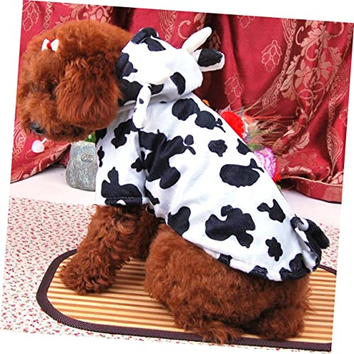 Disfraz de vaca para perros talla M YARNOW miniatura 2