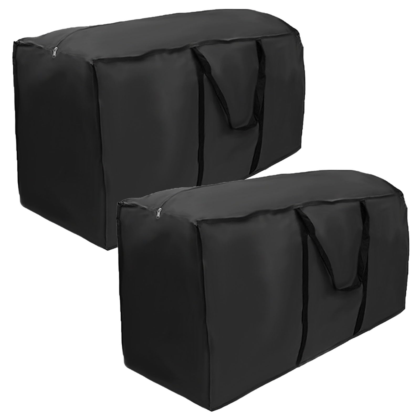 Guijzsltrg 173*76*51Cm-2Pcs Garden Cushion Storage Bag 210D Oxford Fabric Christmas Tree Storage Bag Outdoor Garden Patio Cushion Cover With Handle Waterproof Anti-Uv Handbag Carry Case Organiser For Home & Patio Accessories
