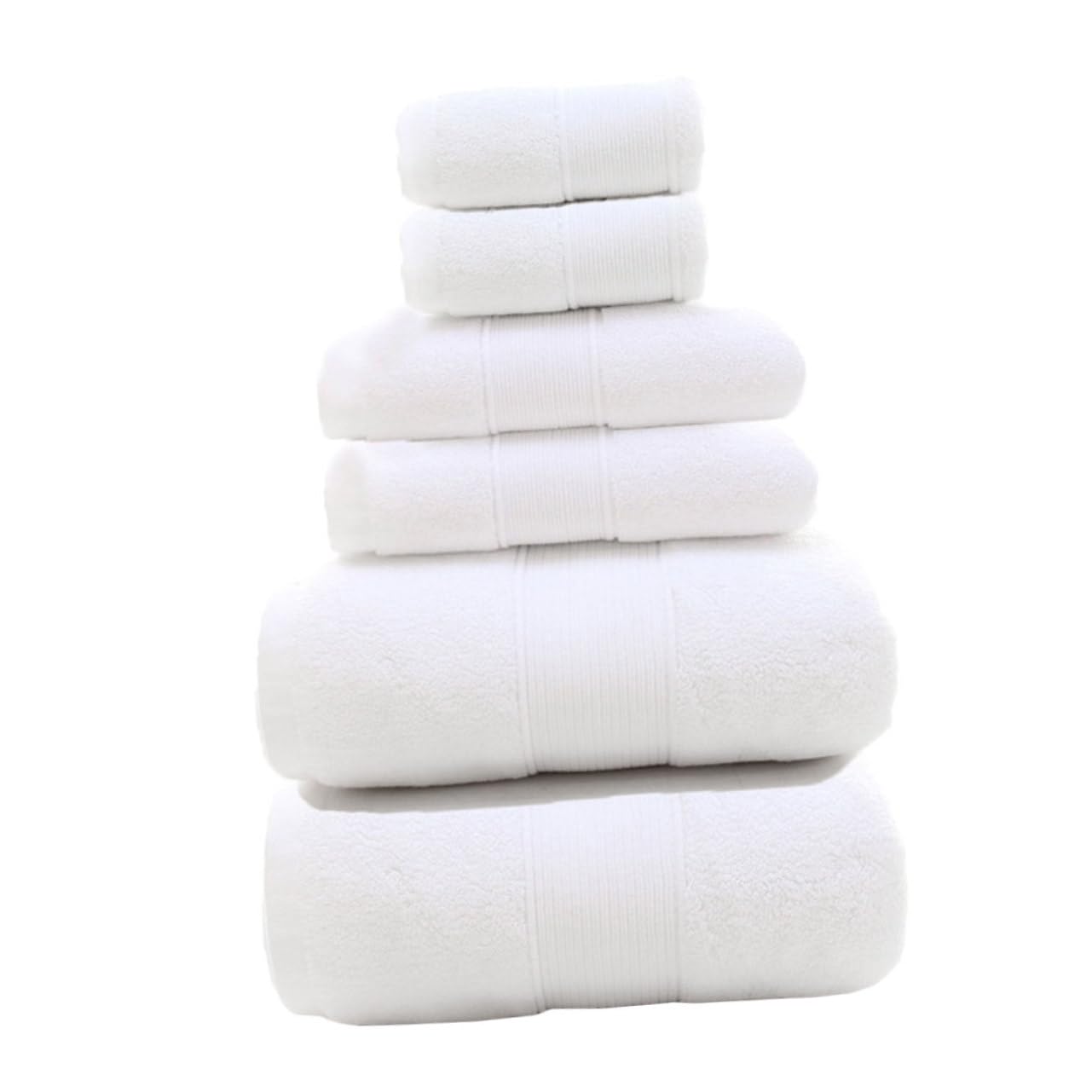Serviettes de bain et de toilette absorbantes pour peaux sensibles