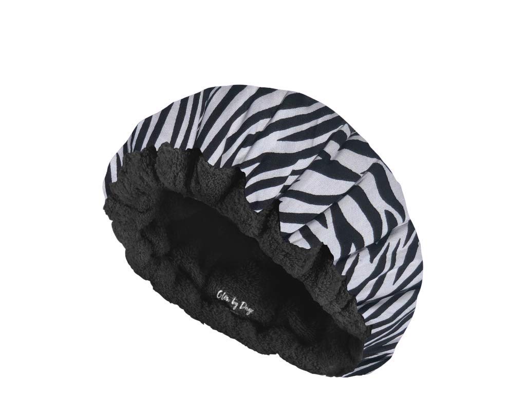 Glow by Daye Cordless Deep Conditioning Thermal Heat Cap, Microwavable Heat Therapy for Hair, Portable, Reversible The Safari