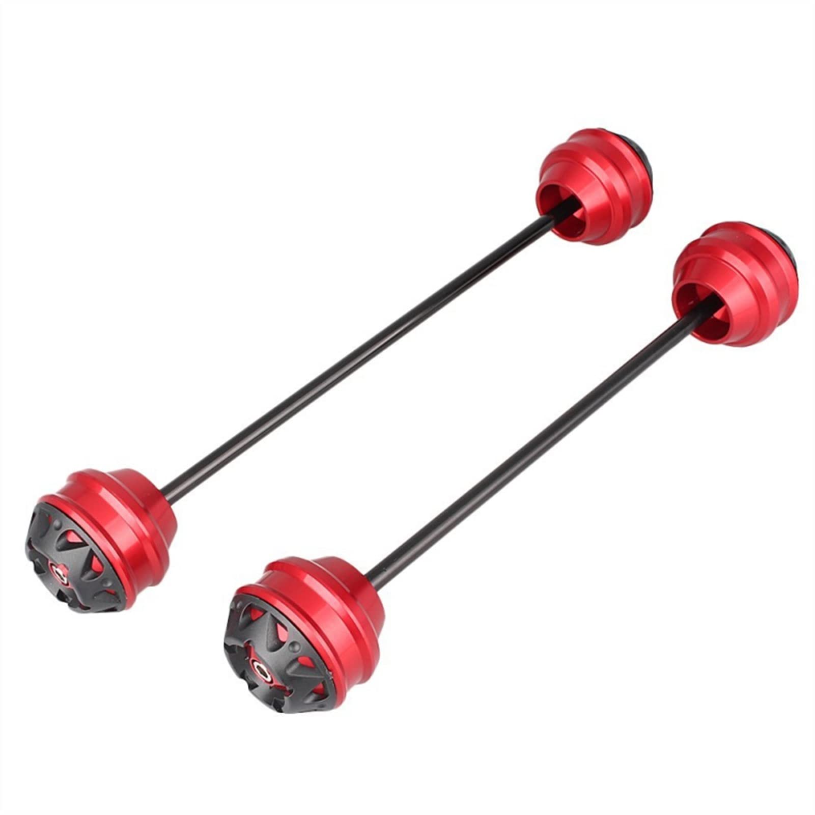 FIXARE Pour Kawasaki Z650 Z900 Z900RS Z750 Z750S Z750R Z 650 750 900 RS Moto Avant Et Arrière Curseurs Fourche Roue Protection Crash Pad Kit (Color : Rear Wheel Orange