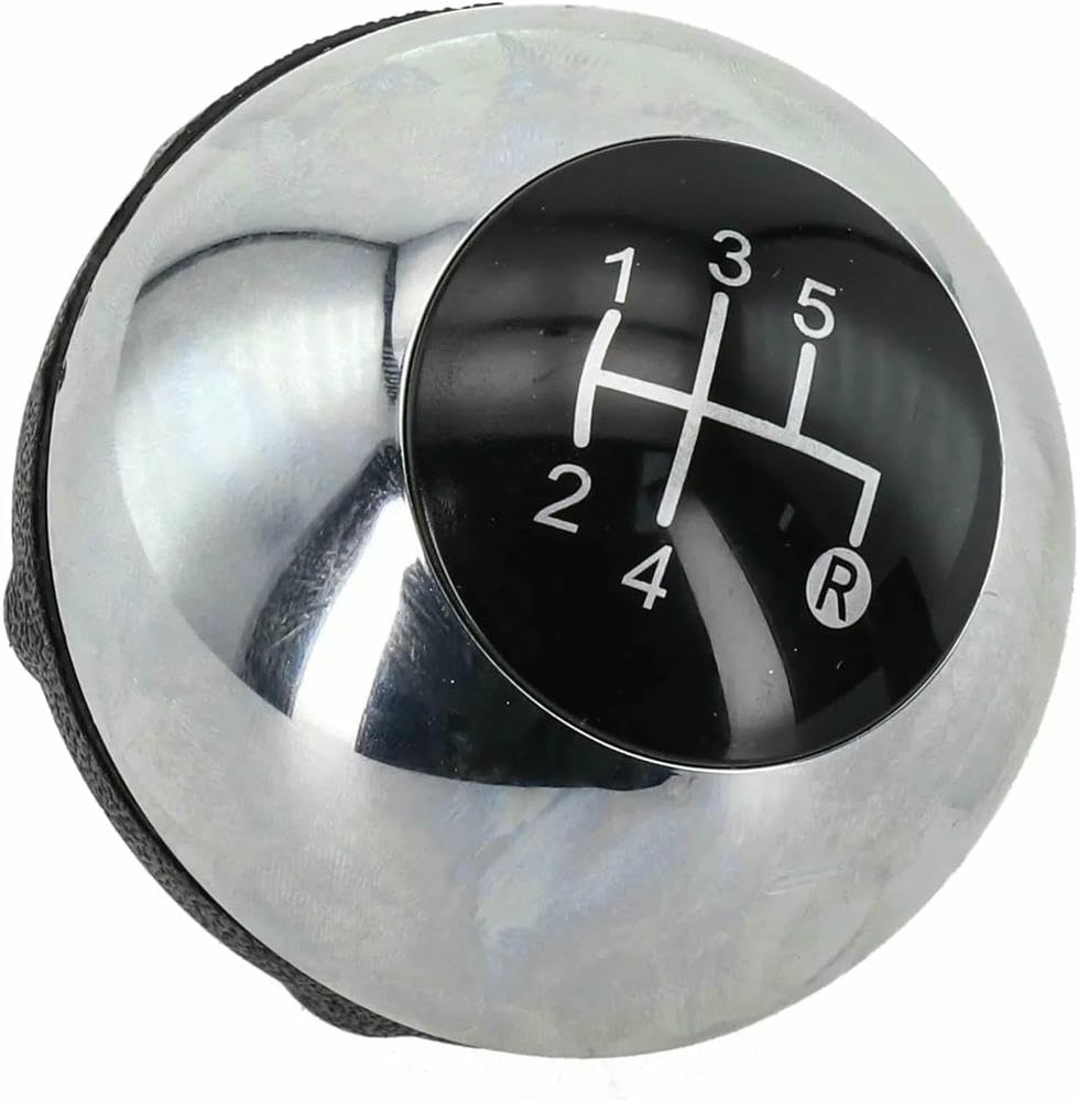 GZNBB Car 5/6 Speed Car Manual Gear Shift Knob Shifter Lever Accessories, for Fiat 500 2012-2018 55344048