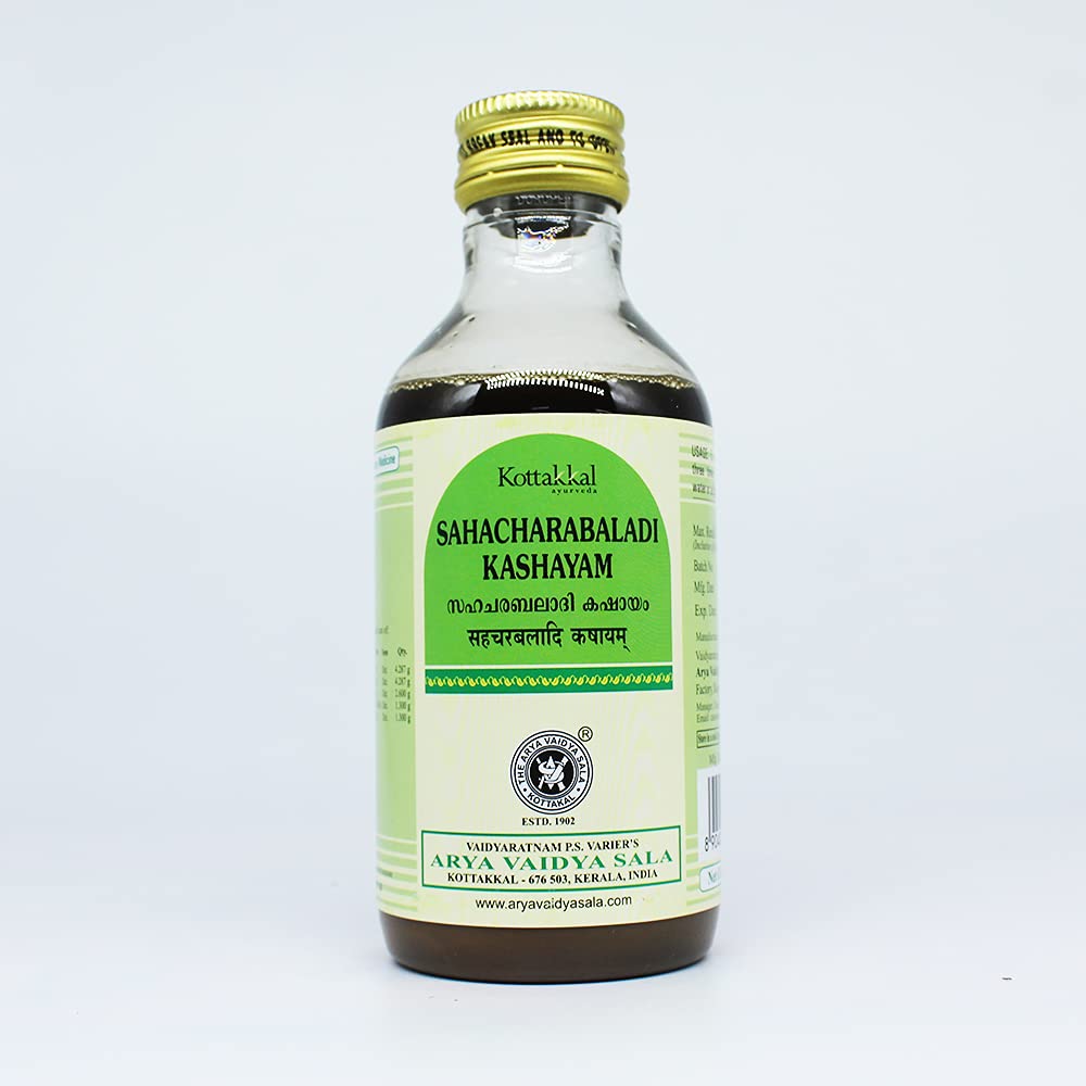 Sahacharabaladi Kashayam-200ML, (Pack Of 1), Of Arya Vaidya Sala Kottakkal and get Golden Oldie Herbs®, Sukanthi Pills-1gm