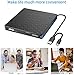 Lector CD DVD Externo USB 3.0 - Apiker Grabadora DVD Externa, Caja...