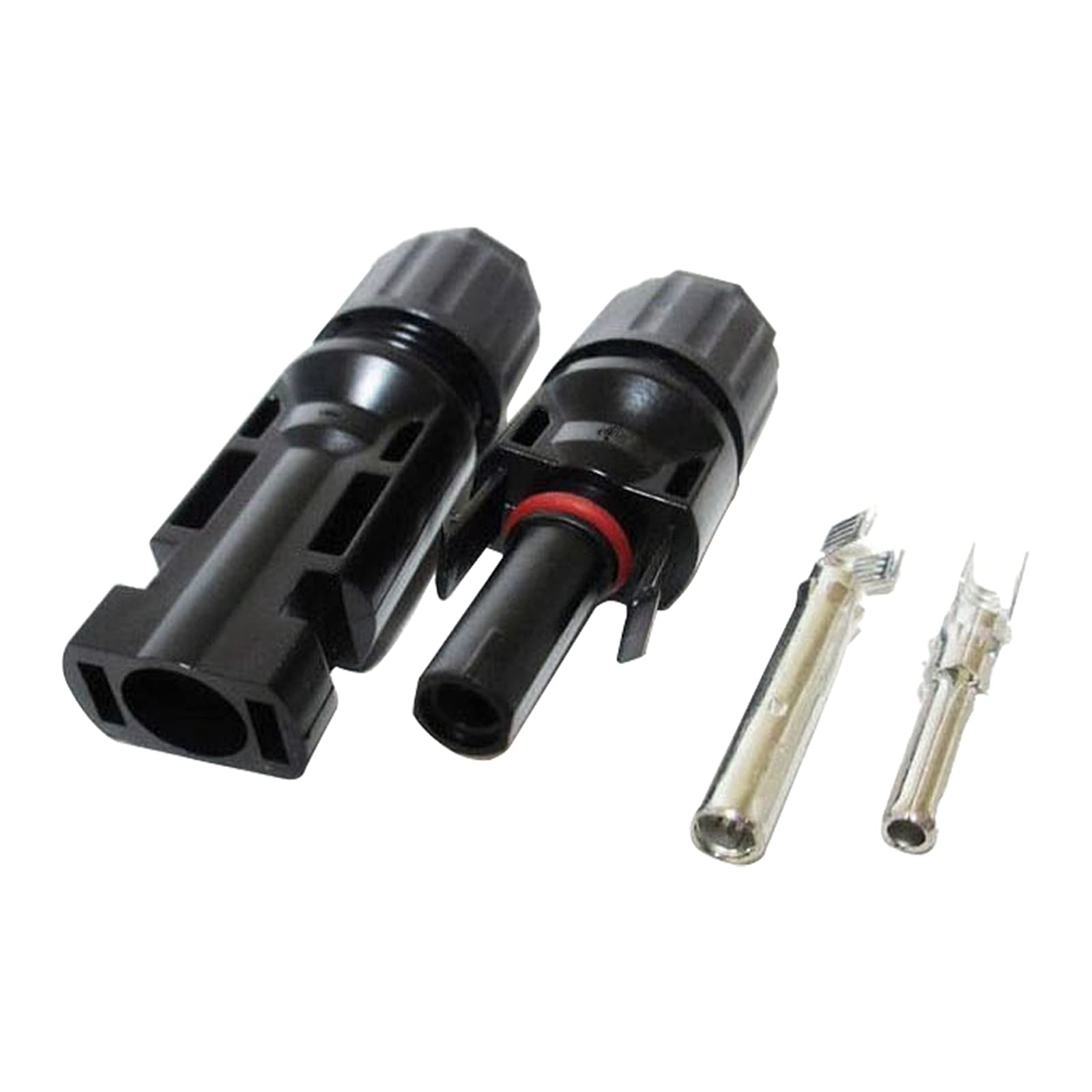 Qunan Pair Male/Female Solar Panel le Connectors Double Seal Rings for Better Waterproof Effect IP67