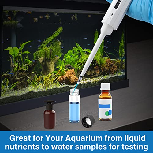 Four E's Scientific 0.5Ul-10Ul High-Accurate Single-Channel Manual Adjustable Variable Volume Pipettes #TOP3