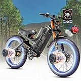 🤗𝐑𝐨𝐦𝐞𝐨 𝐏𝐫𝐨 𝐈𝐈𝐈 - 𝐑𝐞𝐝𝐞𝐟𝐢𝐧𝐢𝐧𝐠🤗: ①5000W hyper-performance dual drive system; ②60V/80Ah marathon battery endurance; ③dual-piston hydraulic disc brakes with racing-grade calipers deliver industry-leading braking precision; ④Custom-engineered air suspensio...