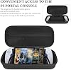 Estuche de Almacenamiento GEEKRIA Compatible con Sony PlayStation Portal Remote Player, Estuche de Transporte para PS5 Portal con Diseño de Soporte Integrado, Bolsa de Viaje Protectora Antigolpes de Concha Dura por GEEKRIA 4