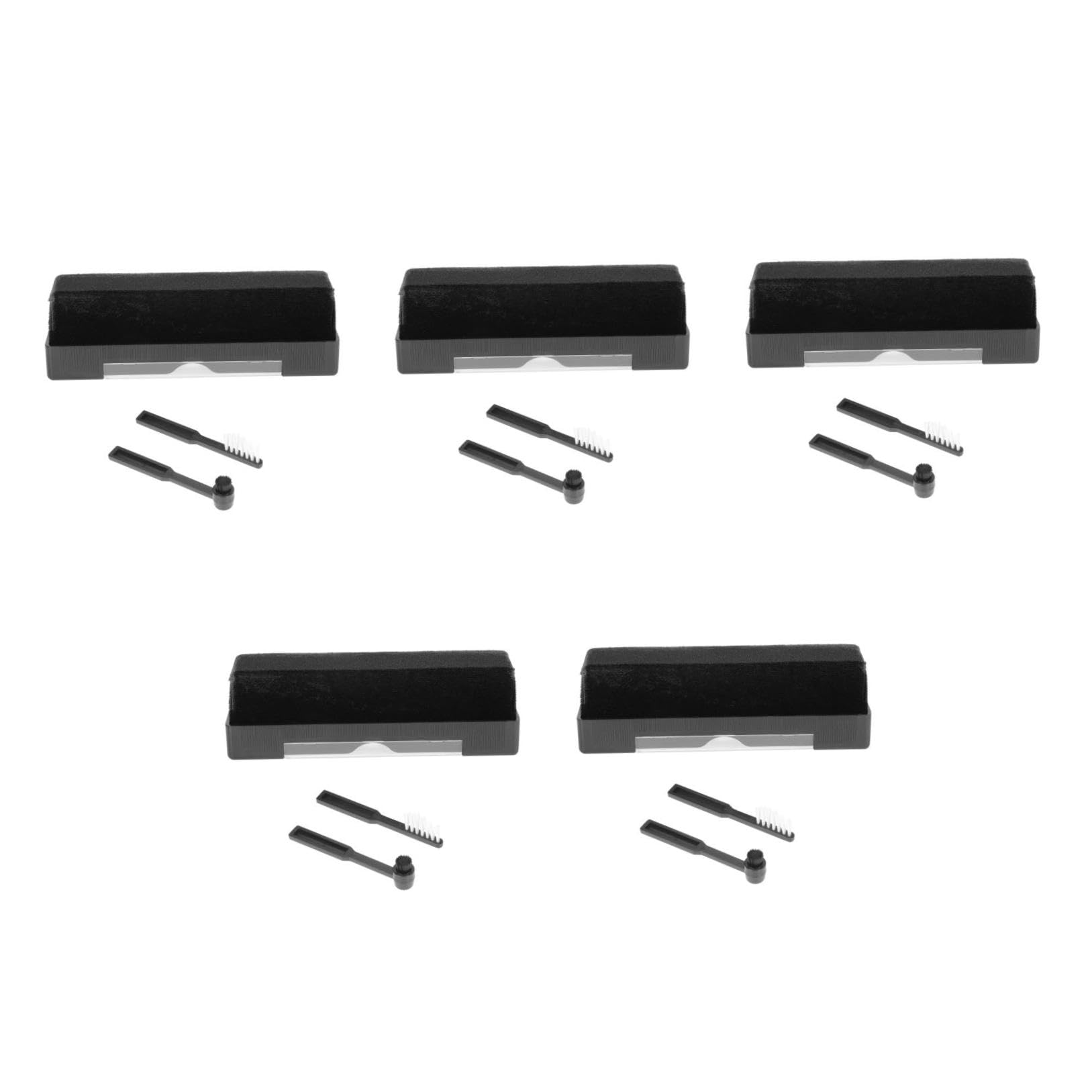 Uonlytech 5sets Kit Di Pulizia Per Dischi in Vinile Spazzola Antistatica e Accessori Per Pulizia Del Giradischi Compatto e Portatile Per Amanti Della Musica e Collezionisti