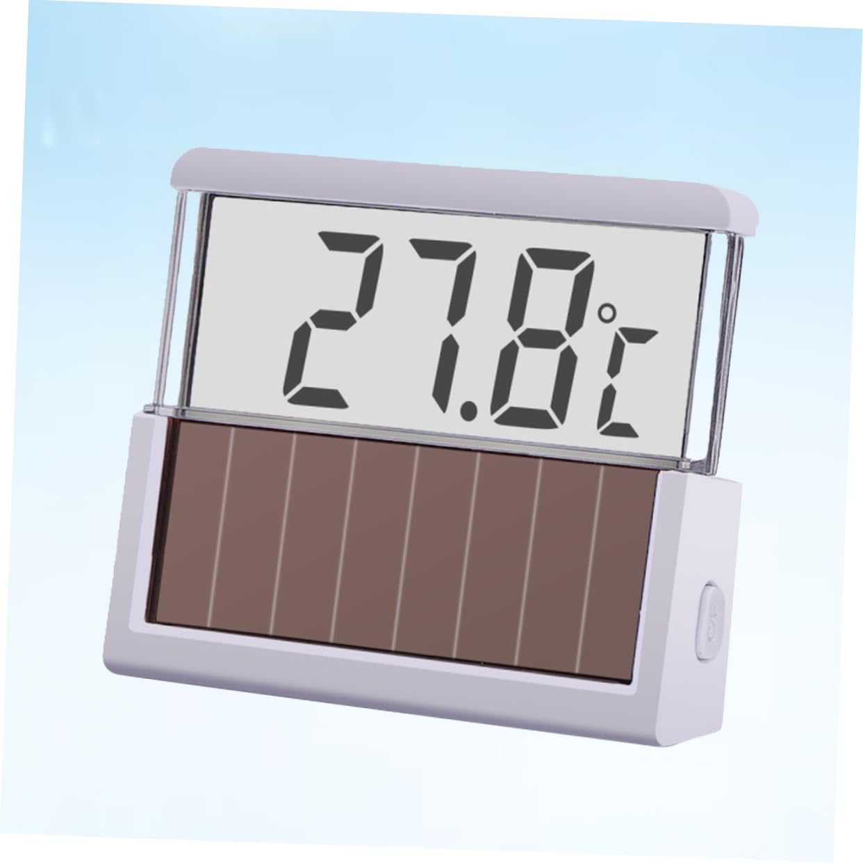 Happyyami 2st Abs-thermometer Hundegeburtstagsmütze Aquarium Digitales Thermometer Wassertemperaturmesser Aquarienwasser Aquarienwasser Wassertemperaturanzeige Angelrolle Weiß Kürbis Led