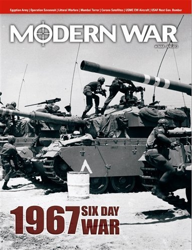 DG: Modern War Magazine, Issue # 4, with Six Day War 1967 Board Game