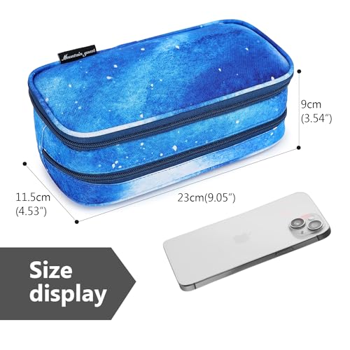 Image of Mountain guest Pencil Cases for kids, Large Capacity Pencil Pouch, Office College School Marker Organizer Case pen for Men Women Adult Teens