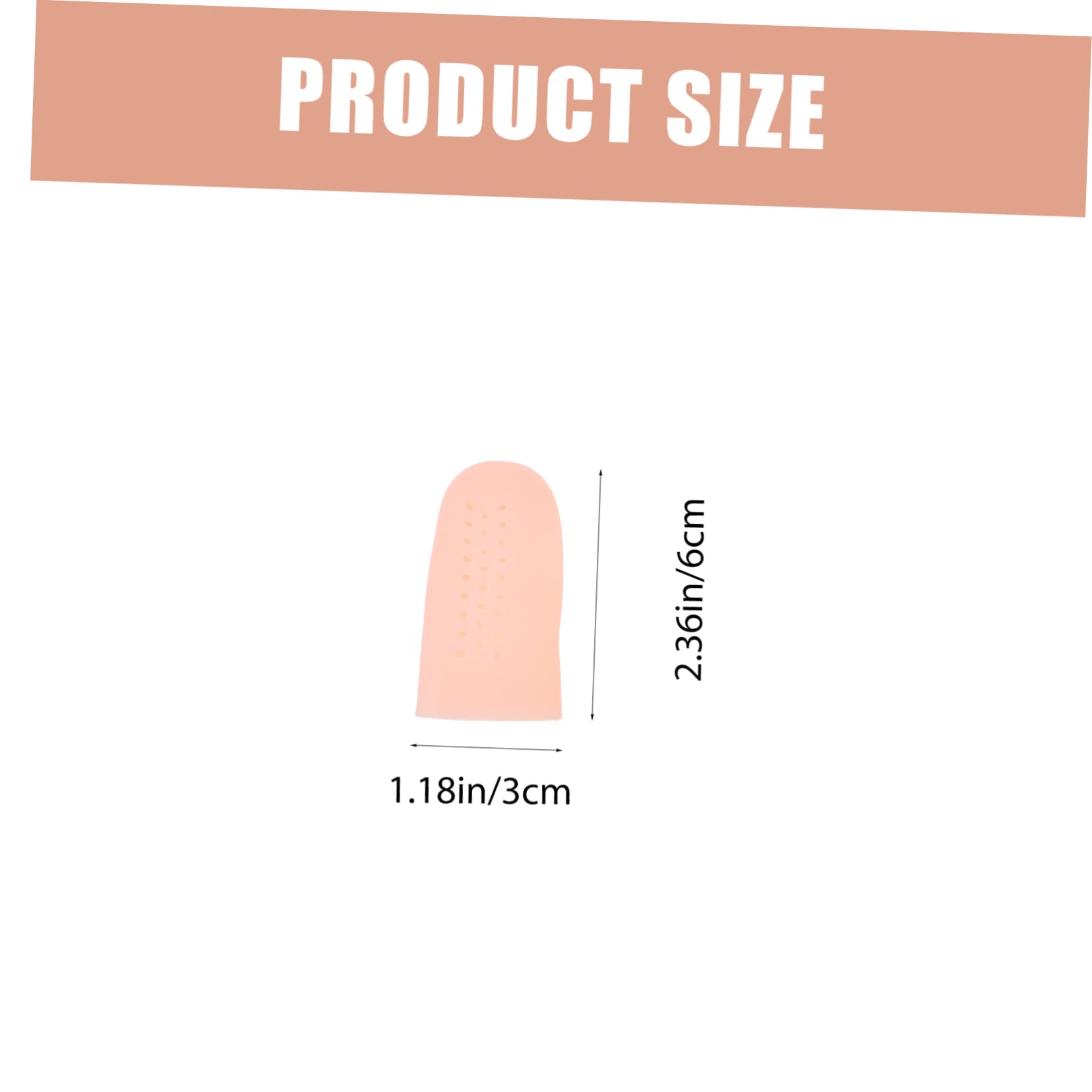 BEBEMOKO 8 Pairs Toe Silicone Toe Separators for Bunions Hallux Feet Comfortable Odorless Easy to Clean