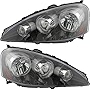 For Acura Rsx Headlight 2005 2006 Driver and Passenger Side Headlamp Replacement