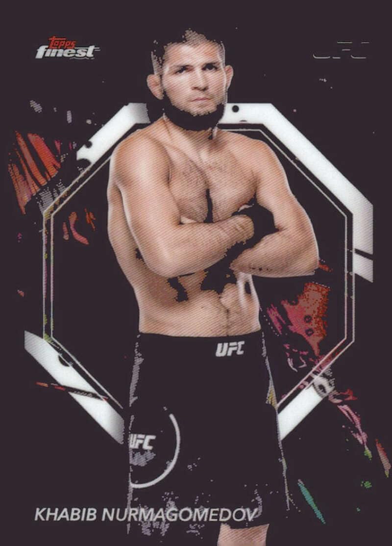 2024 Topps Finest UFC #52 Khabib Nurmagomedov UFC Card - Sportscard Superstore