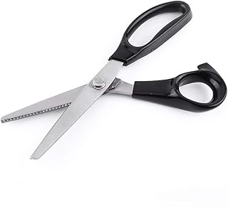 Fabric Lace Round Scissors, Comfort Grips Professional Dressmaking Crafts Round Cut Scissors Sewing Scissors, Professional Handheld Dressmaking(3mm)