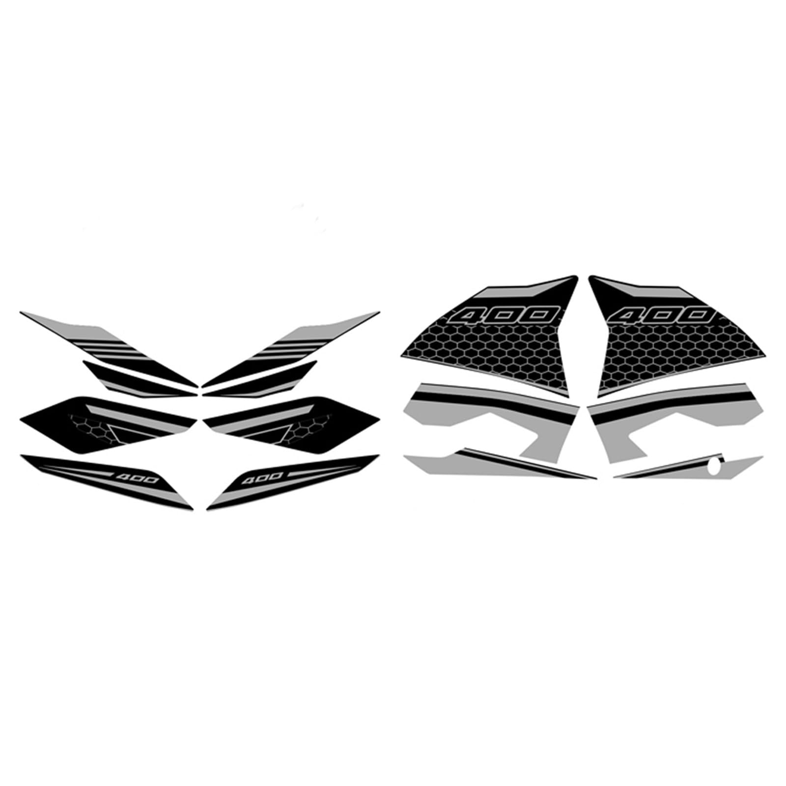 for Kawasaki for NINJA400 for Ninja 400 2018-2023 2018 2019 2020 2023 for Motorcycle Accessories Fairing Sticker Whole Car Kit