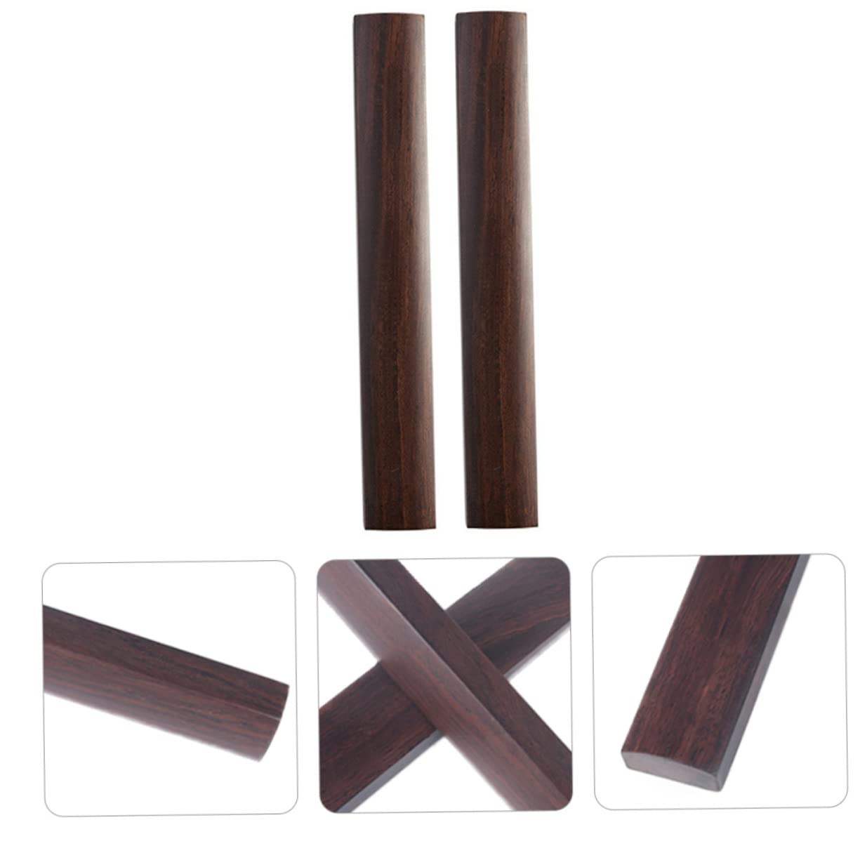 Fermacarte Cinese in Legno di 30cm per Calligrafia, Strumento Decorativo e Accessorio per Studio Design Semplice e Delicato